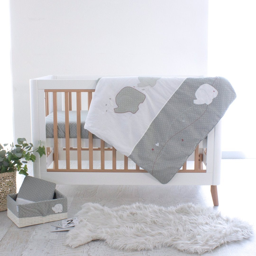 Bubba blue cot set online